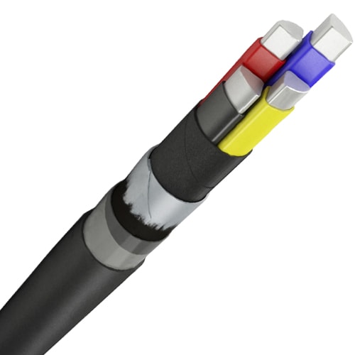 Силовые кабели с пластмассовой изоляцией 4x150x1 мм АПВБбШв ТУ 16.К180-025-2010